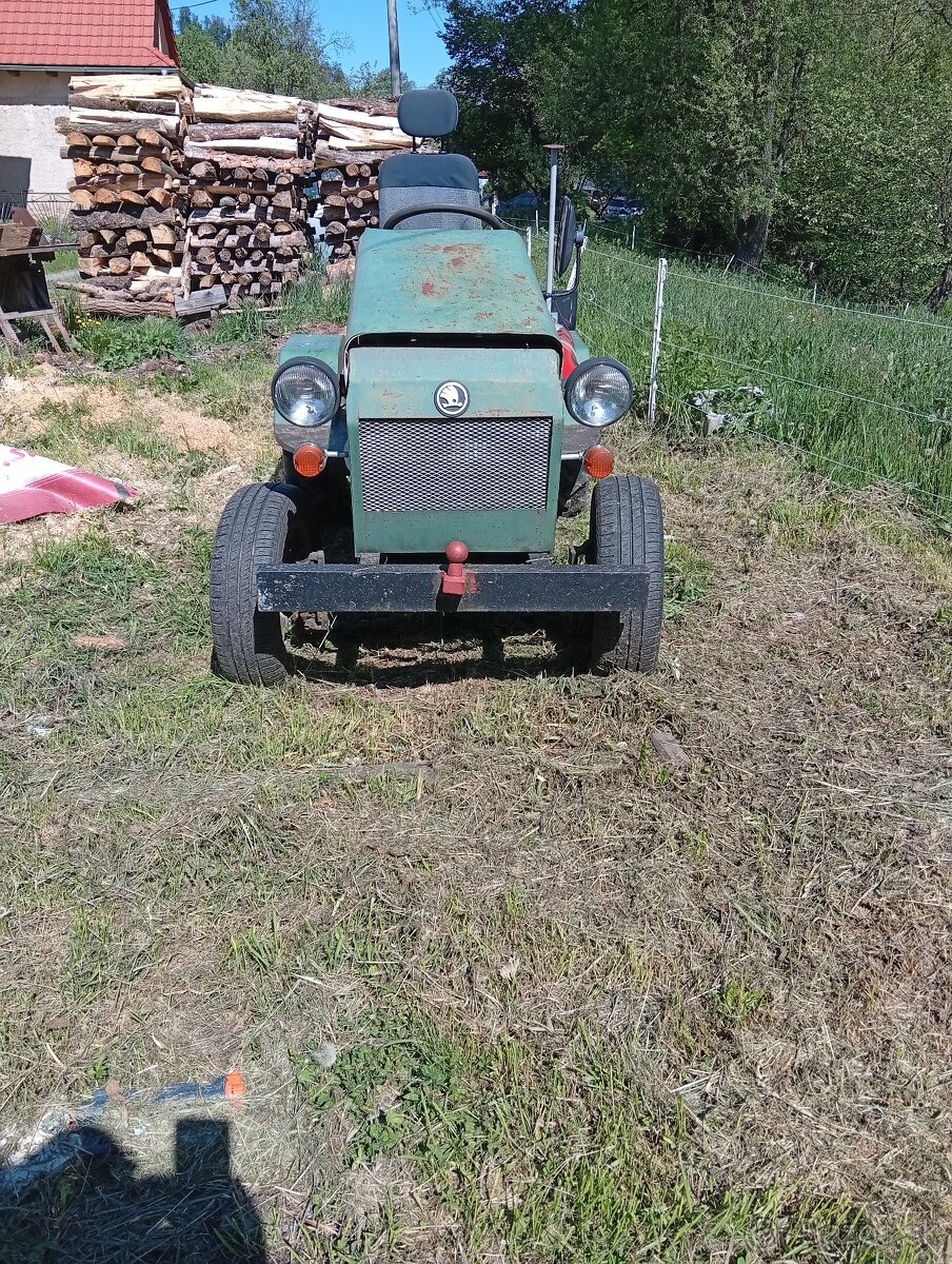Predám malotraktor domácej výroby. - 2
