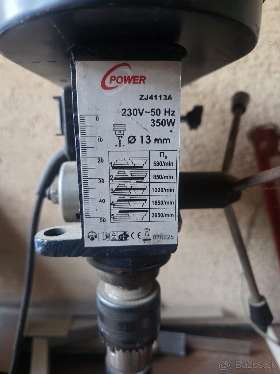 stojanová vŕtačka C Power 350 W / 13 mm - 2