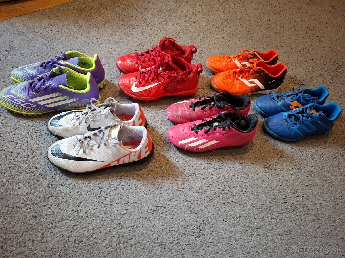 Detské kopačky Nike, Adidas, Lotto, Pro Touch - 2