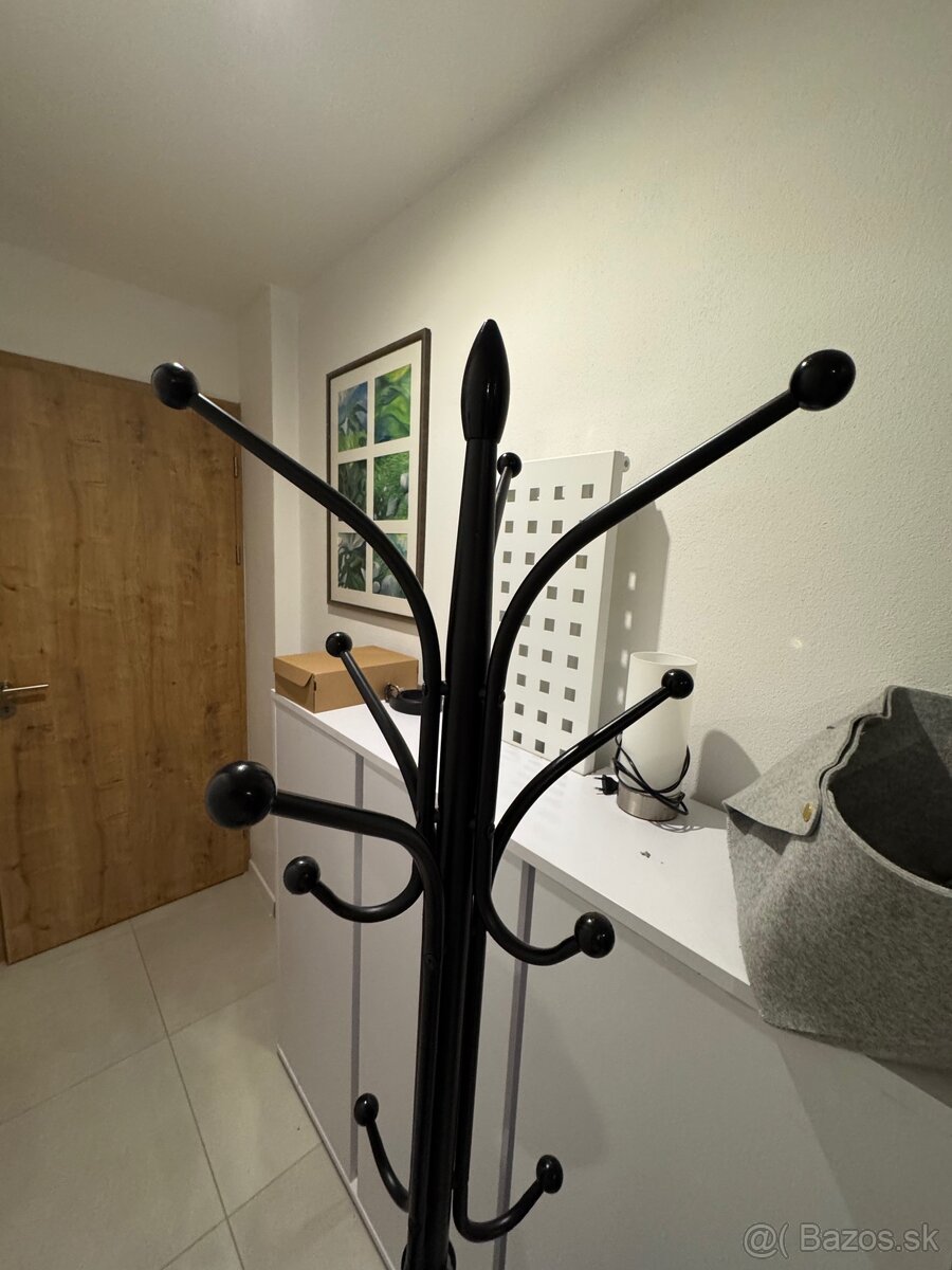 Stojanový vešiak, material: kov a kameň - 2