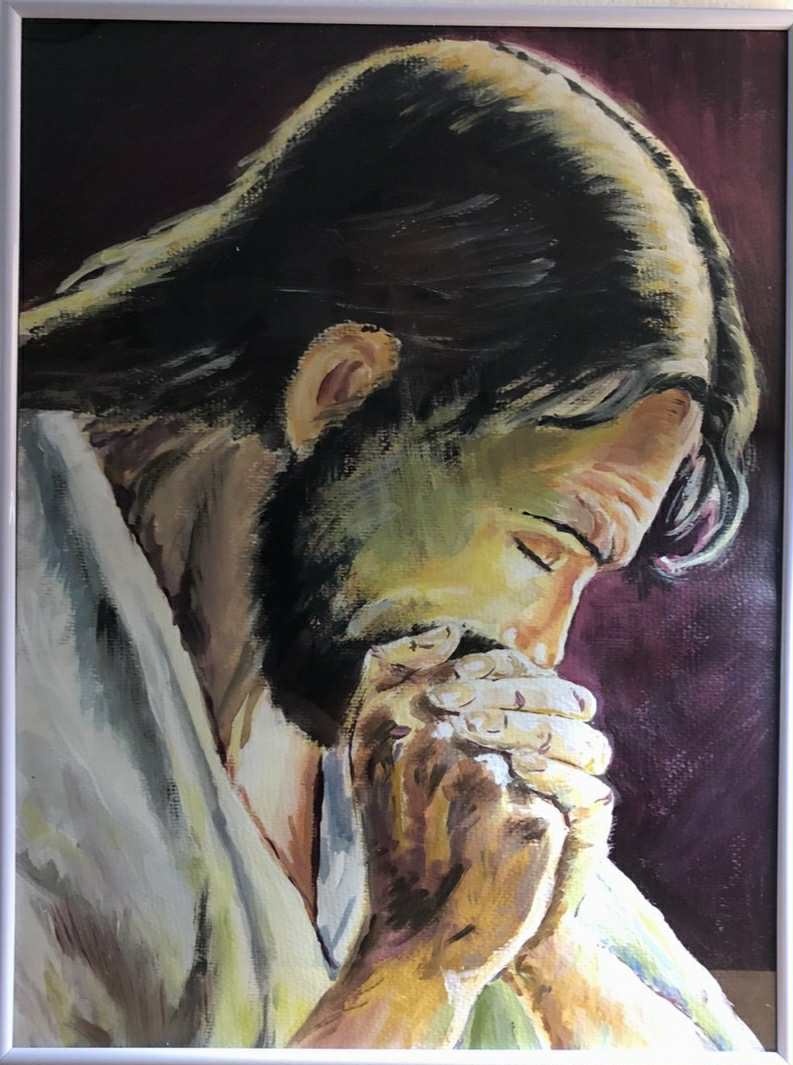 NOVÉ prekrásne náboženské AKVARELOVÉ maľby - 2