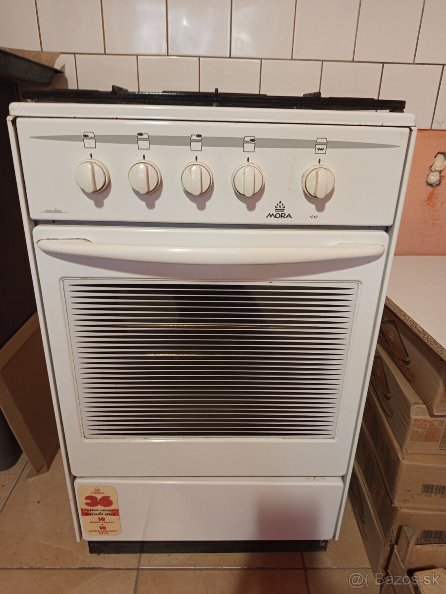 Plynový sporák rúra - 2