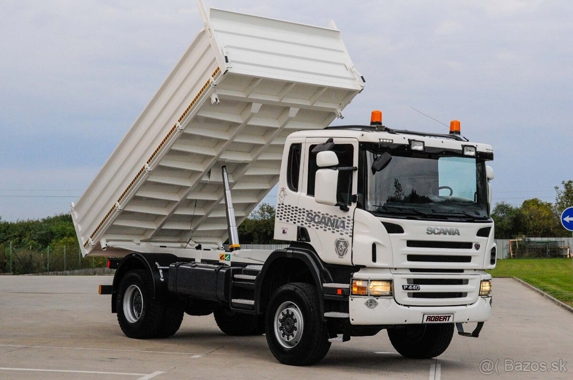 4X4 TROJSTRANNÝ SKLÁPAČ / VYKLÁPAČ - SCANIA P440 - 2