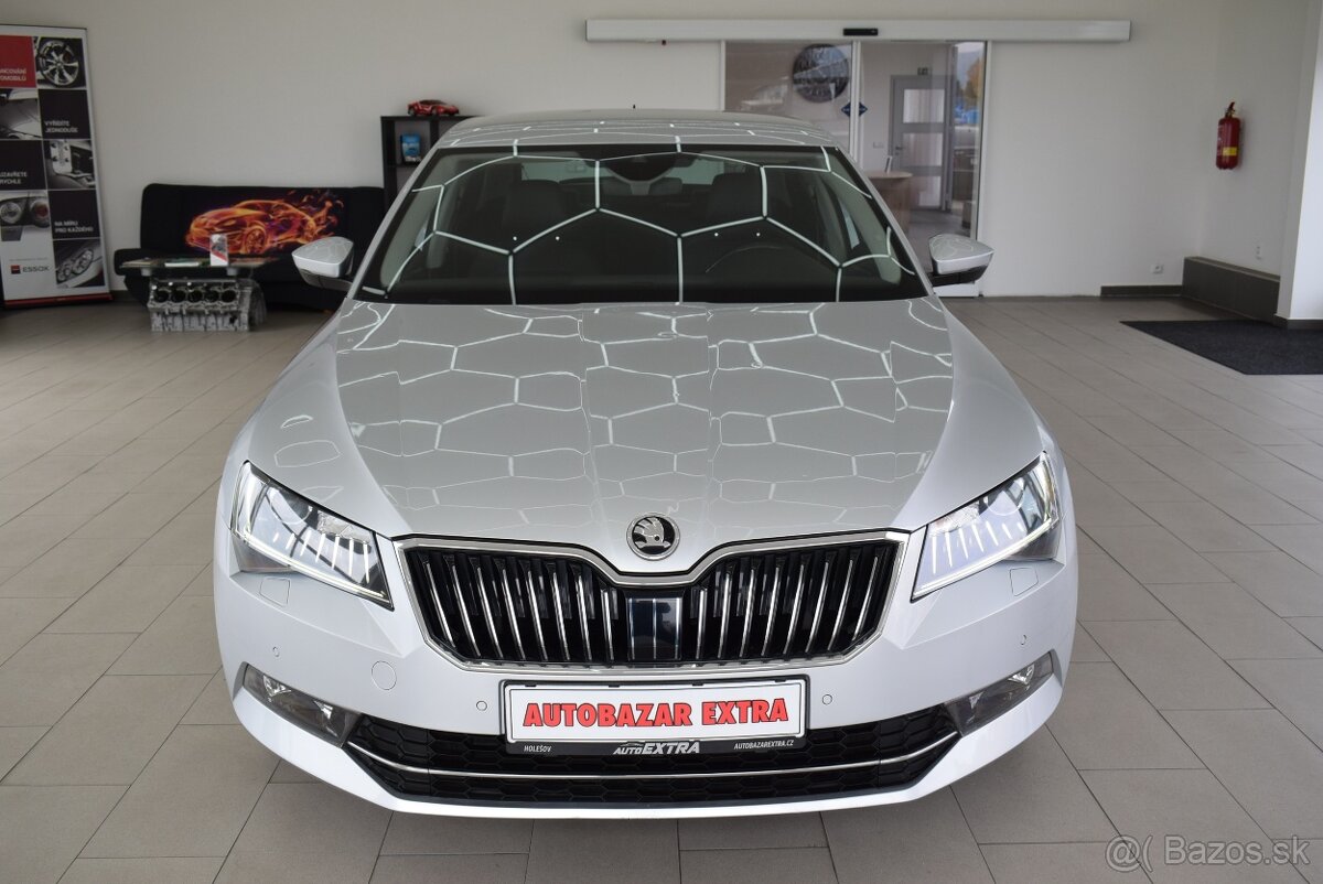 Škoda Superb 2,0 TDi 110 kW, STYLE,DSG,plný servis, - 2