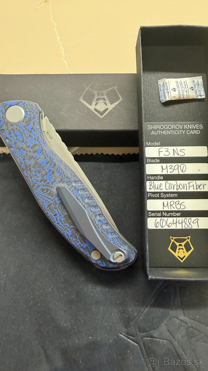 Shirogorov F3 NS M390 Purple Carbon Fibe - 2