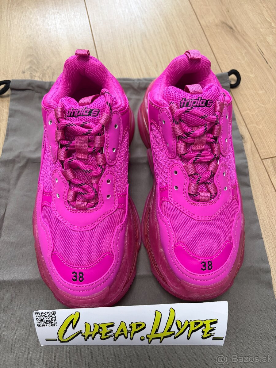 Balenciaga Triple S - Pink (Women's) - 2