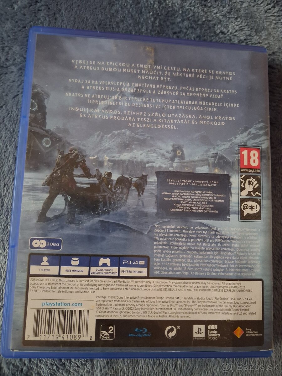 Predam hru god of war ragnarok lunch edition - 2