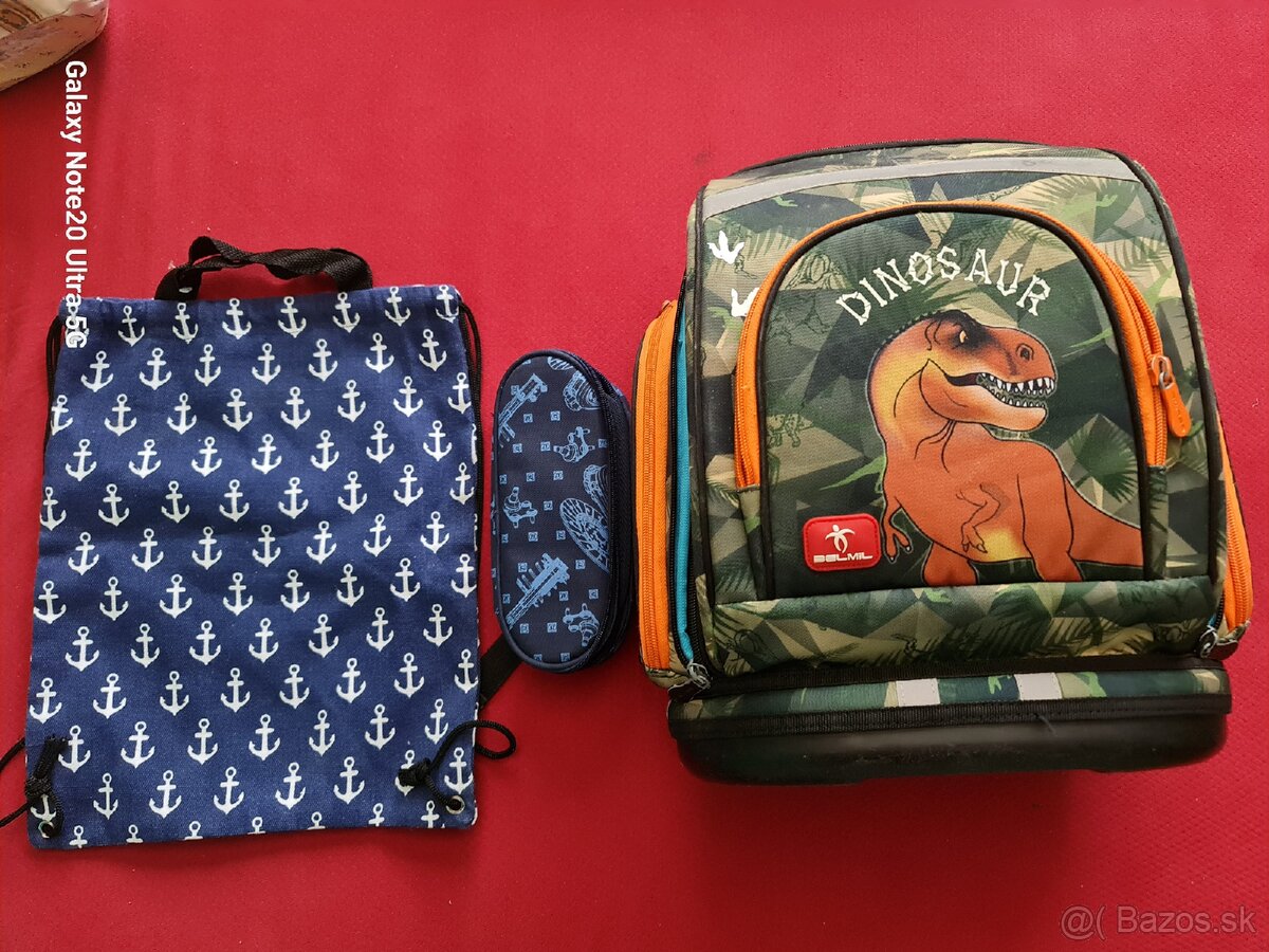 Zanovna , školská taška, plus nový peračník a vrecusko - 2