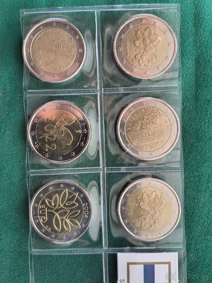 2 eurové mince Fínsko - 2
