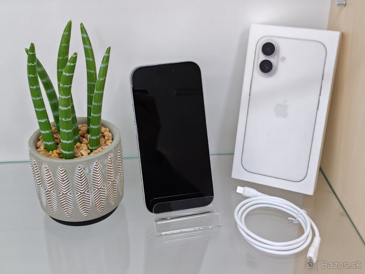 iPhone 16 128GB White | ZÁNOVNÝ - 2