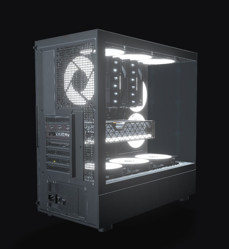 Herný PC - Ryzen 5 7500X3D / Nitro+ 9060XT / (1) - 2