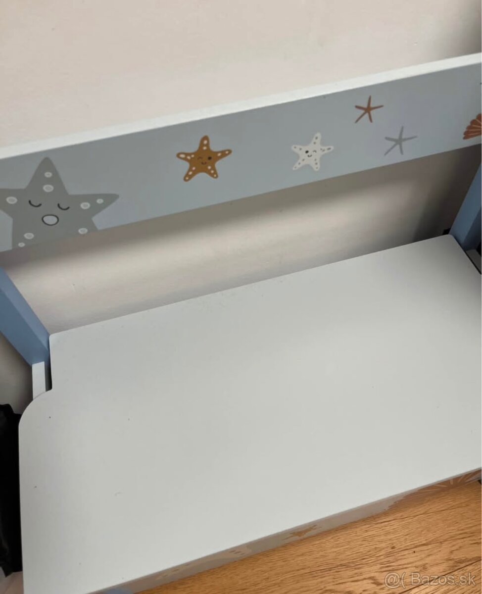 Detská lavica s úložným priestorom - 2