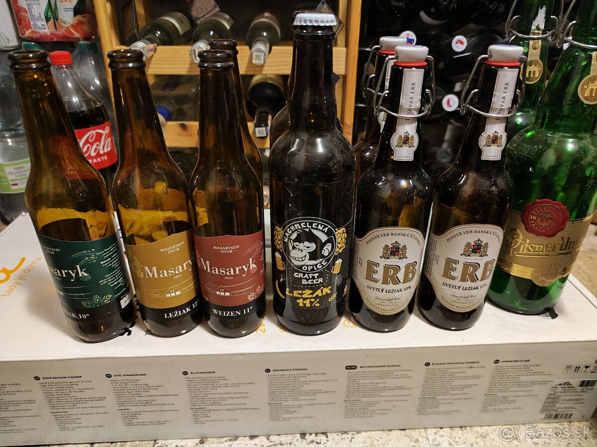 pivové fľaše 35 ks - 2