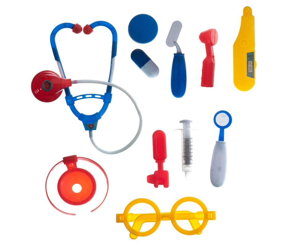 Súprava doktor/lekár v kufríku v blistri - 2