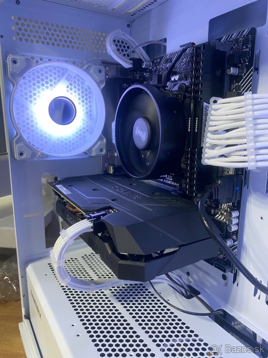 Štýlový herný PC(Ryzen 5, GTX 1660, 16G - 2