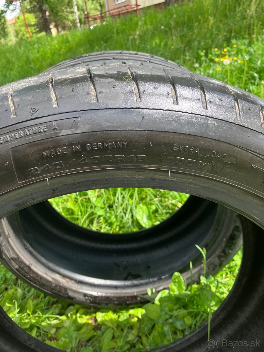 Dunlop 245/45/18 - 2