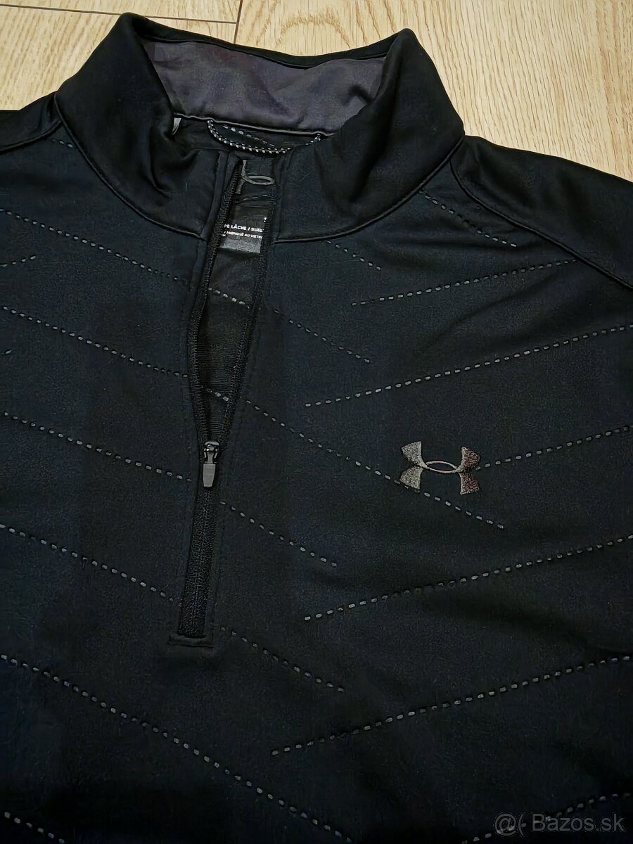 Under armour mikina čierno-šedá ColdGear - 2