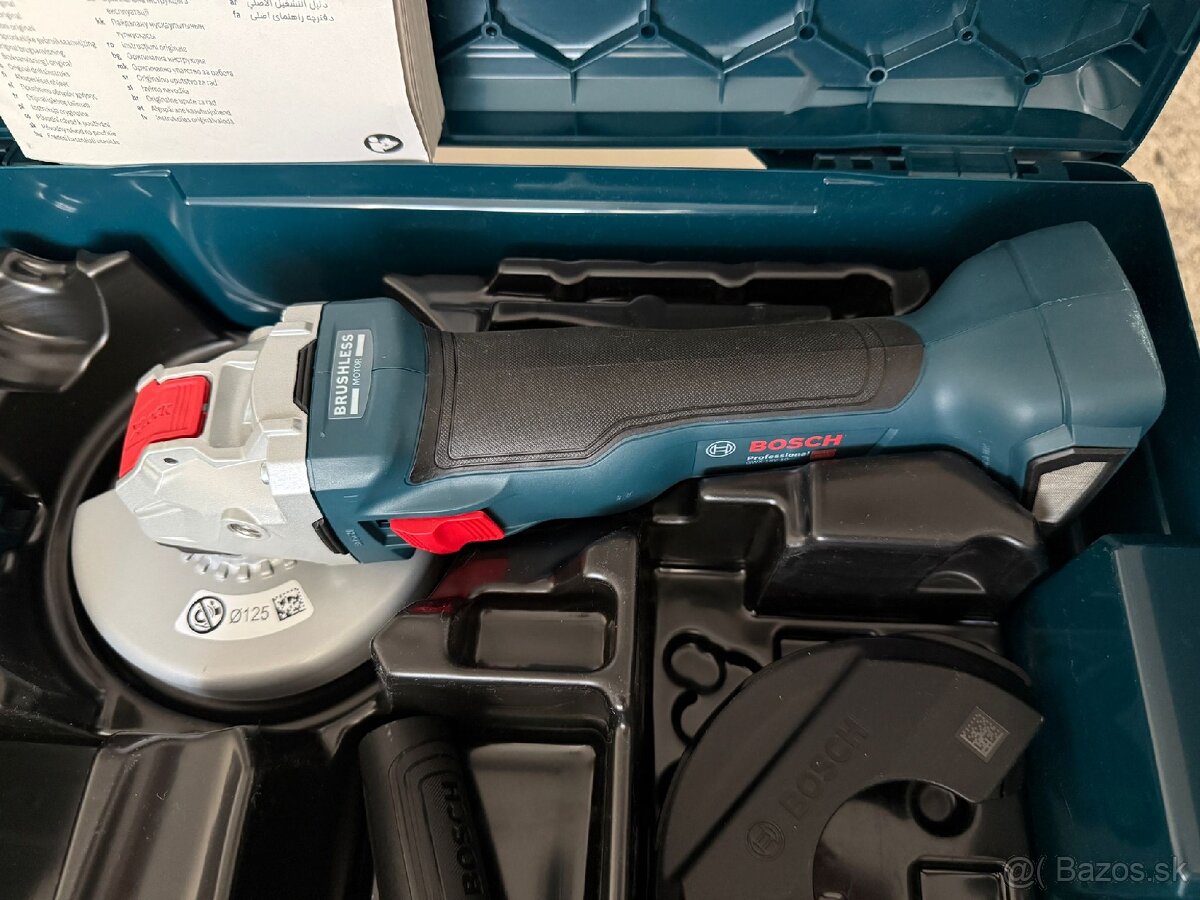 Uhlova bruska Bosch Pro GWX 18V-10
- 2