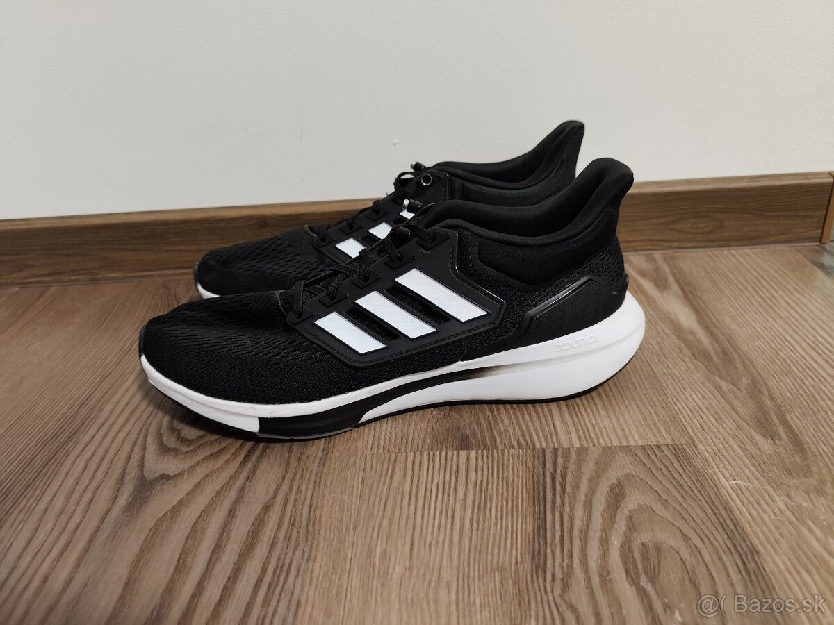 Adidas 46 - čierne bežecké tenisky - 2