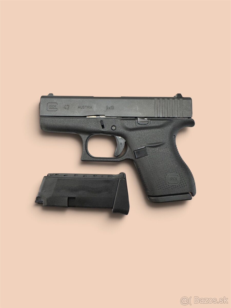Glock 43 9x19 subcompact - 2