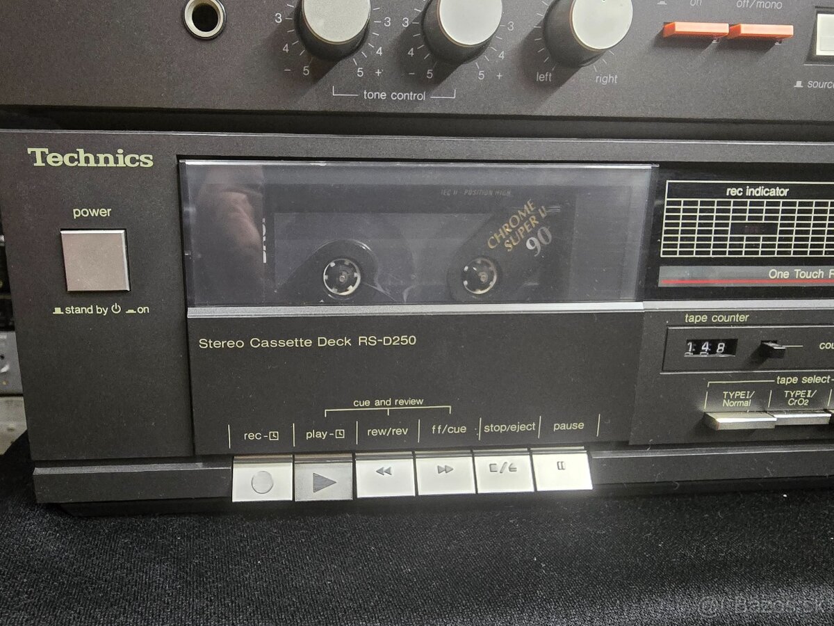 Technics SA-Z50+RS-D250 vintage zostava - 2