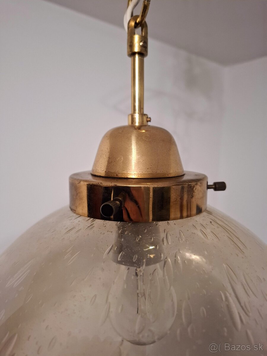 Retro lustre kamenický šenov - 2