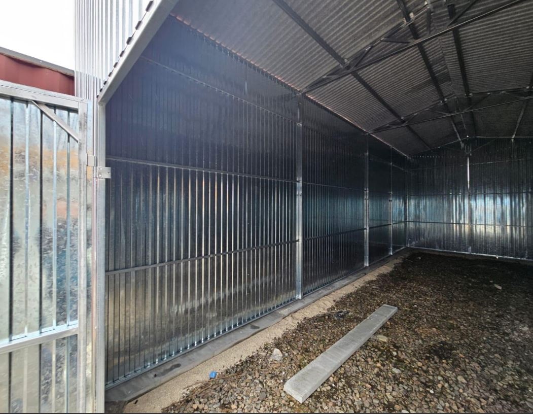 MONTOVANÁ PLECHOVÁ HALA 3,7 × 10 m | POZINK + FILC - 2