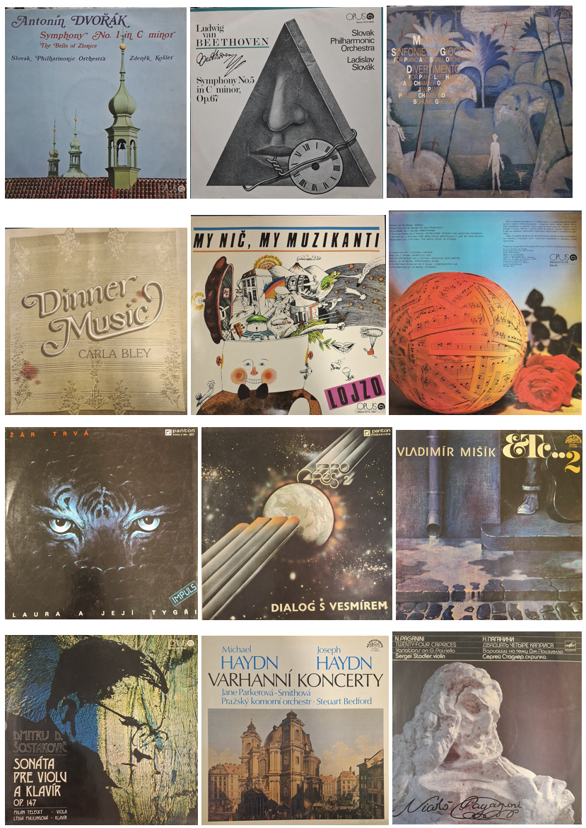 Retro gramofónové LP platne, stav vg+ - 2