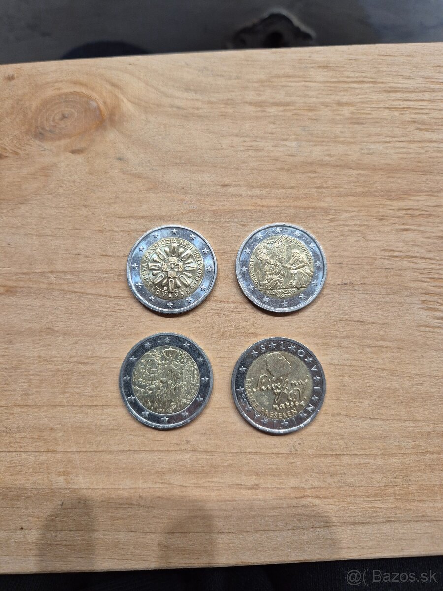 Zbierka 2 eurovich mincí - 2