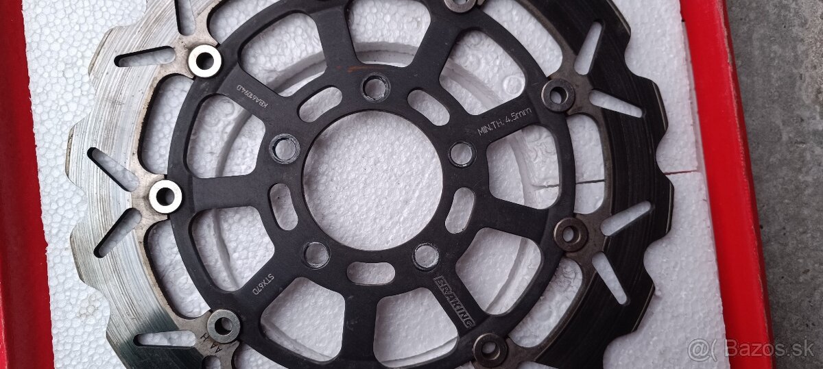 Suzuki gsxr 600 750 brzdové kotúče - 2