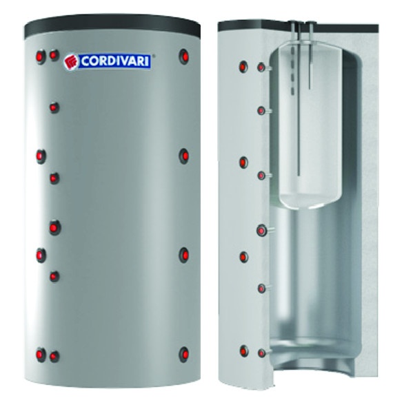 Akumulačná nádrž, Cordivari, Combi. - 2
