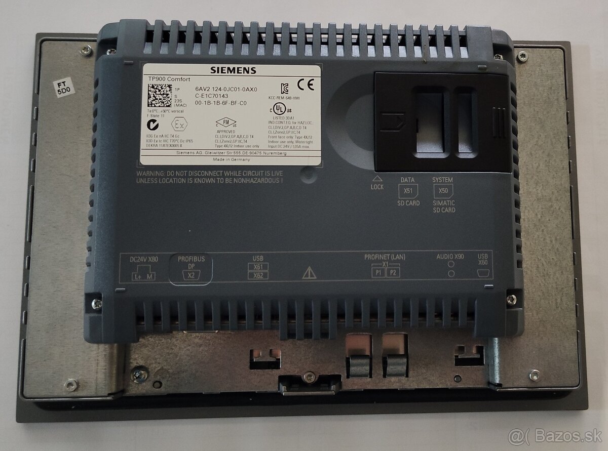 Siemens Simatic HMI TP900 Comfort Panel - 2