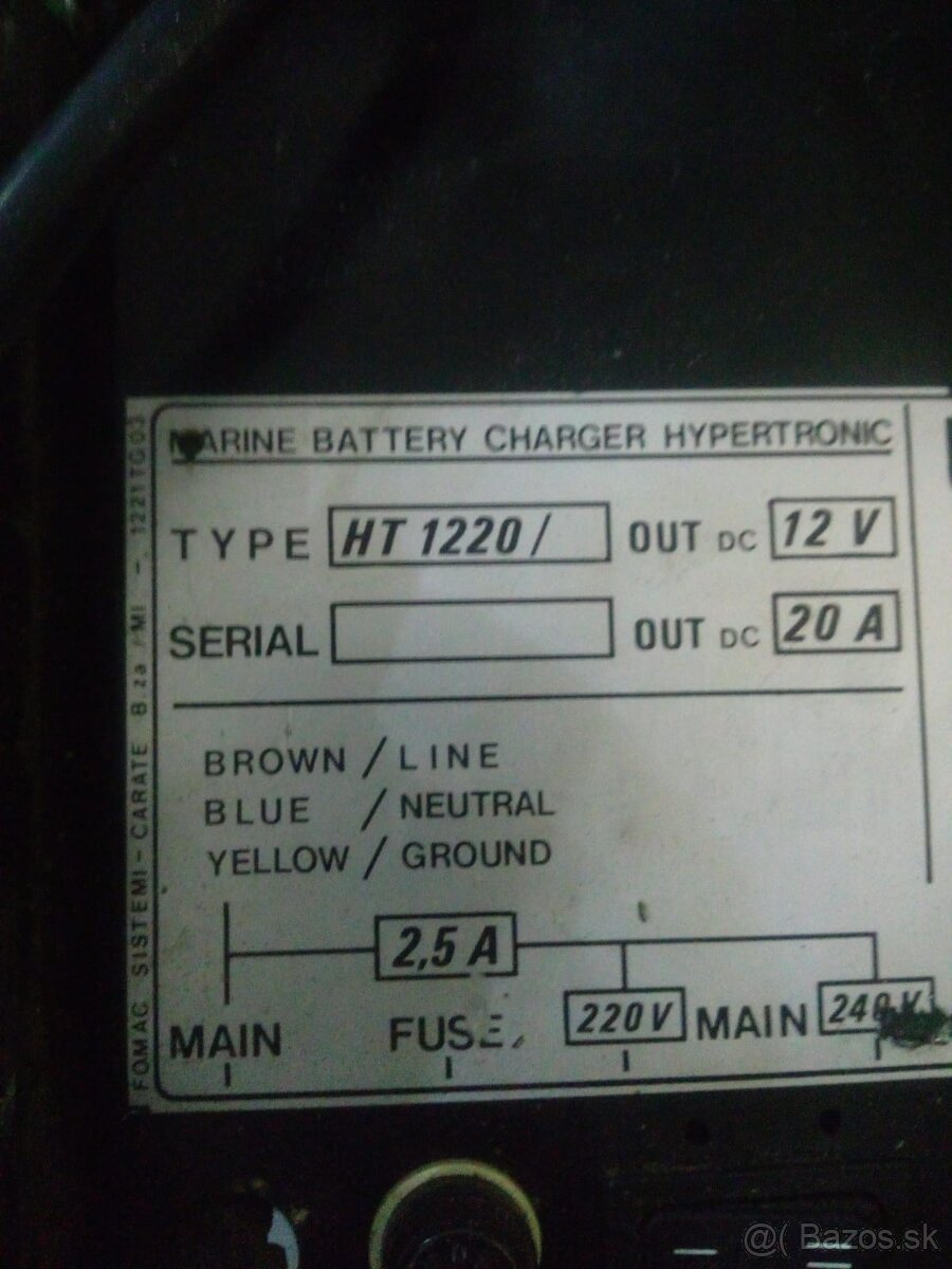 Palubná nabíjačka lodných batérií - 2