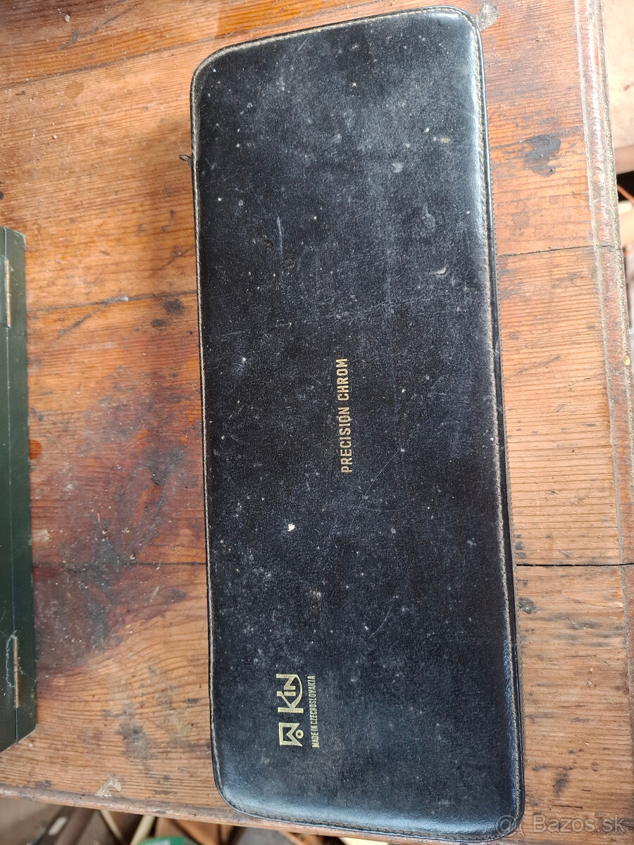 Predám starú súpravu kružidiel KIN Precision Chrom 24 € - 2