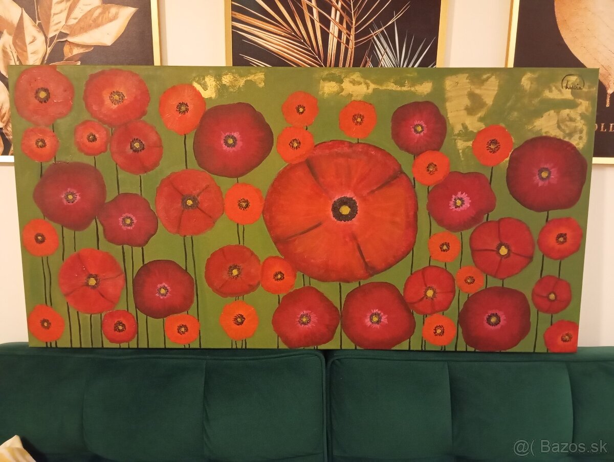 Olejomaľba na platne bez Rámu - 2