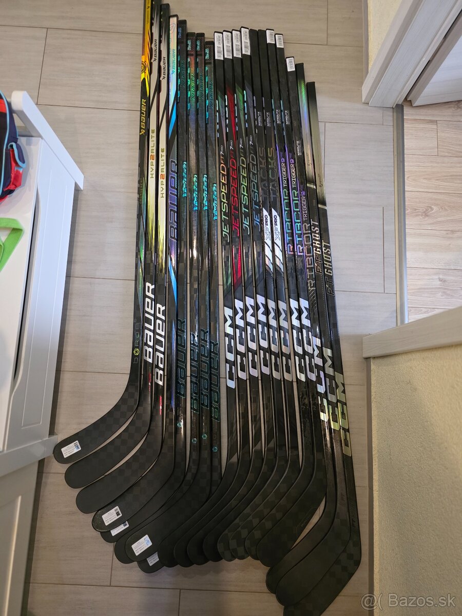 Profi hokejky Bauer a CCM - 2