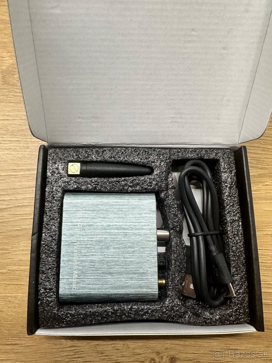 Bluetooth 5.2 Hi-Fi adaptér D300-HD (aptX-HD, Optika) - 2