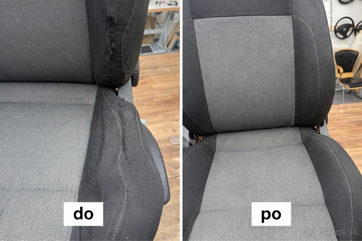 Autočalúnictvo,Prečalúnenie interiéru automobilov - 2