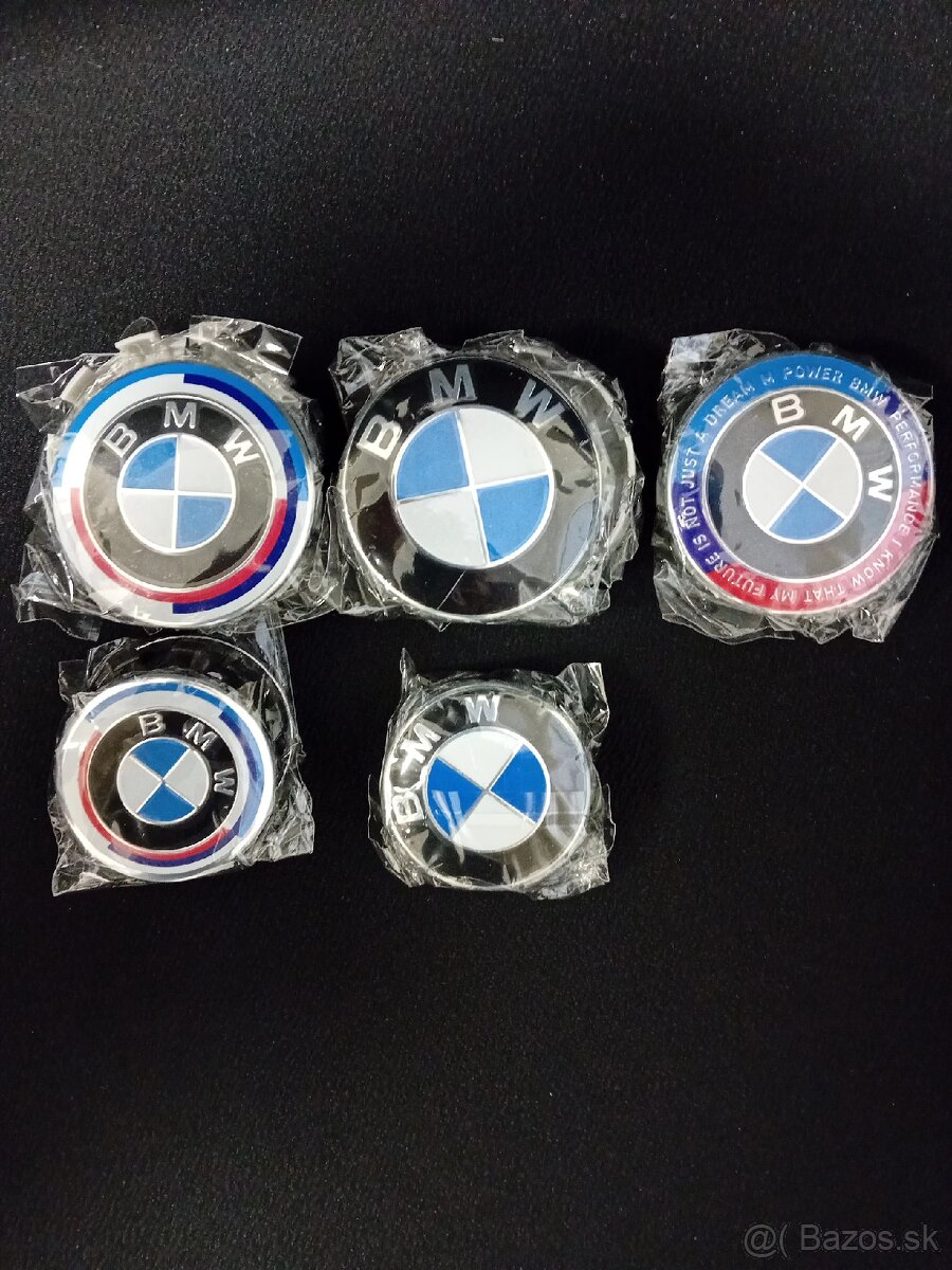 Stredové puklice / krytky BMW Anniversary - 2