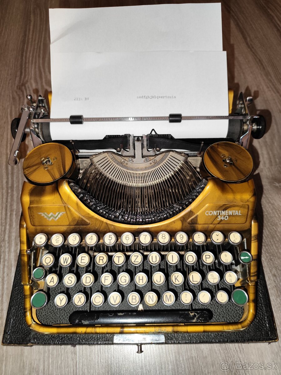 Písací stroj Continental 340 - 2