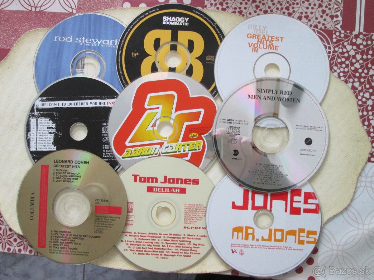 20 CD BEZ OBALOV : rock, pop - vol. 3. - 2