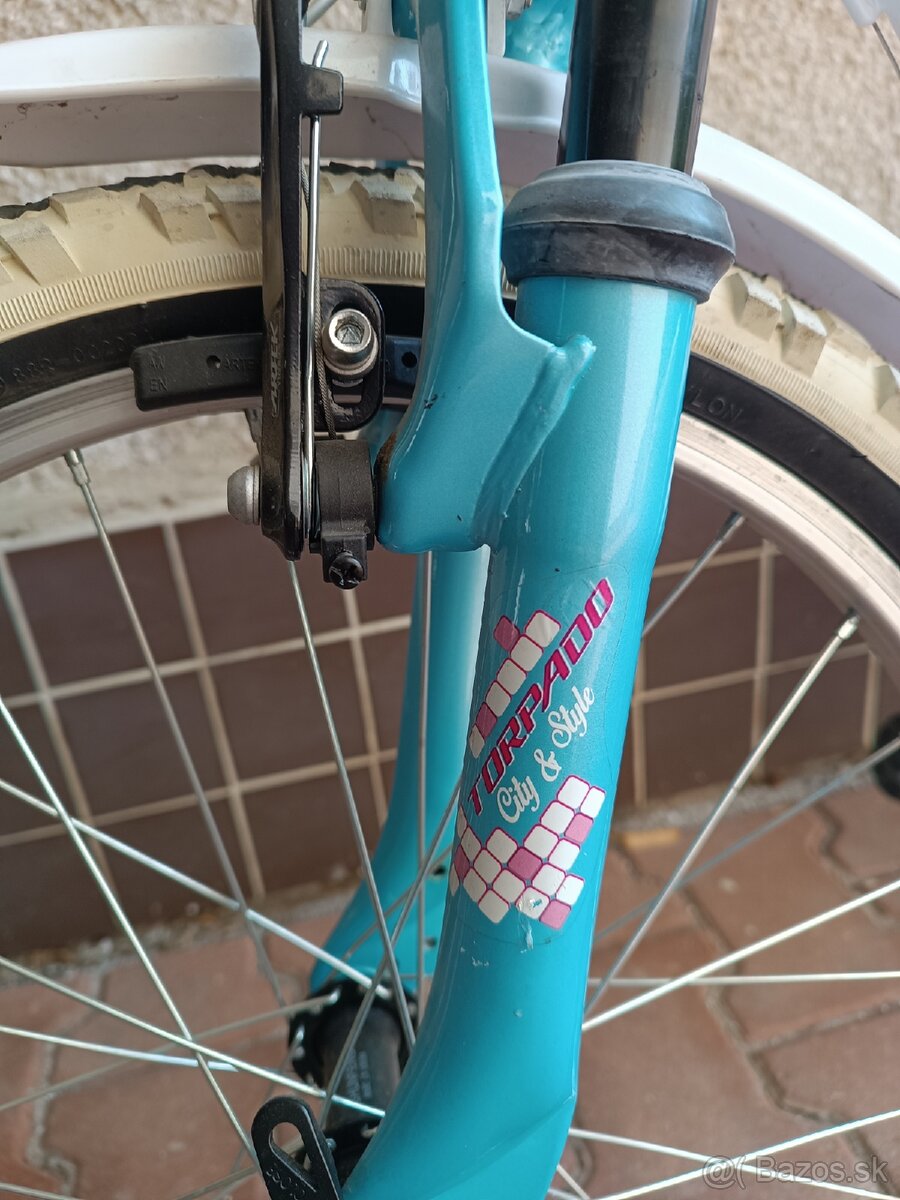 dievčenský bycikel Torpado City & Style veľkosť 20 - 2