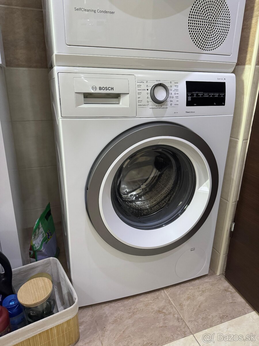Bosch series 6 práčka a sušička spolu 400€ - 2