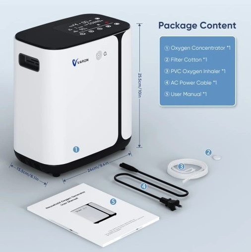 Kyslikový koncentrátor + oxymeter ZADARMO - 2