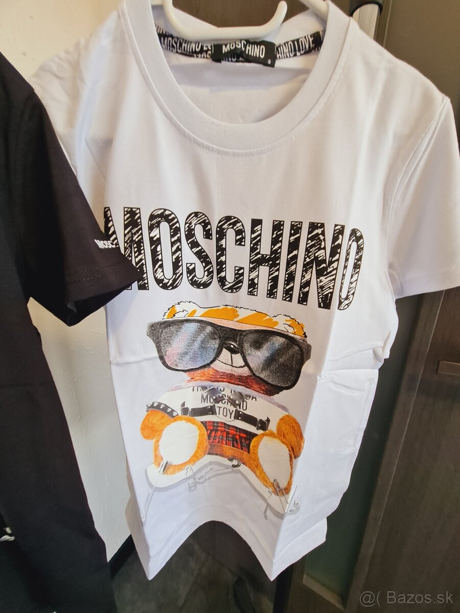 Moschino tricko biele - 2