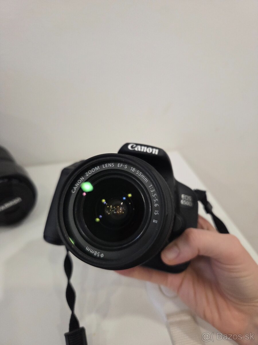 Canon EOS 650D + objektiv Tamron AF 70-300mm f/4-5.6. - 2