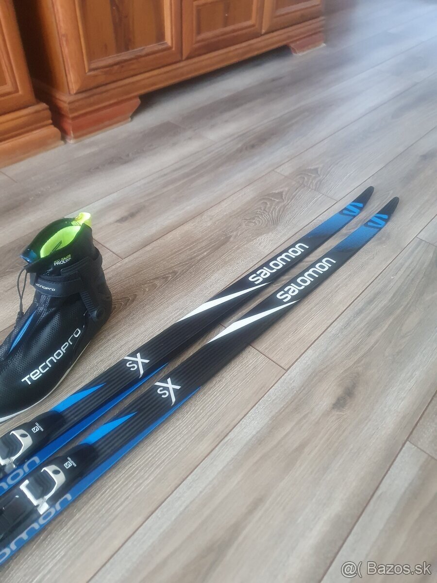 Predam bezkovy set,SALOMON,174 cm,NNN,c.4,5-SKATE - 2