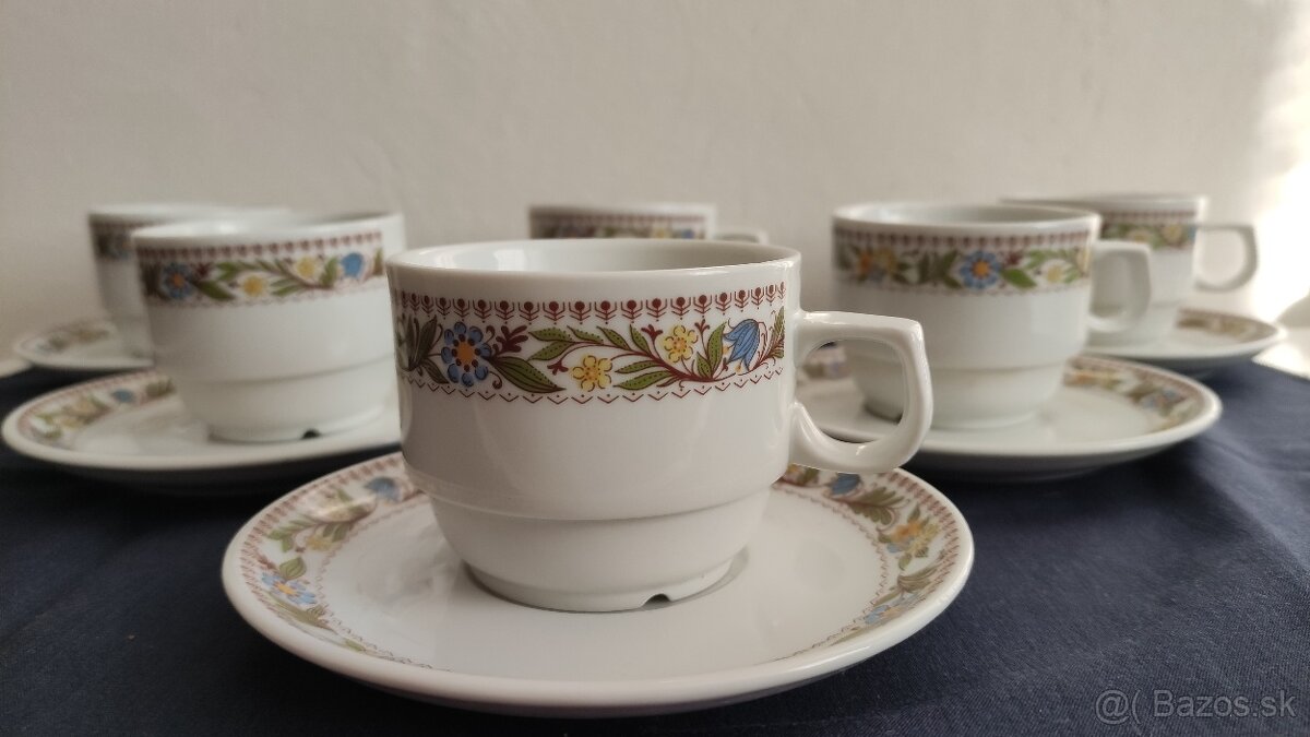 Čajová, kávová súprava Dvory - 2