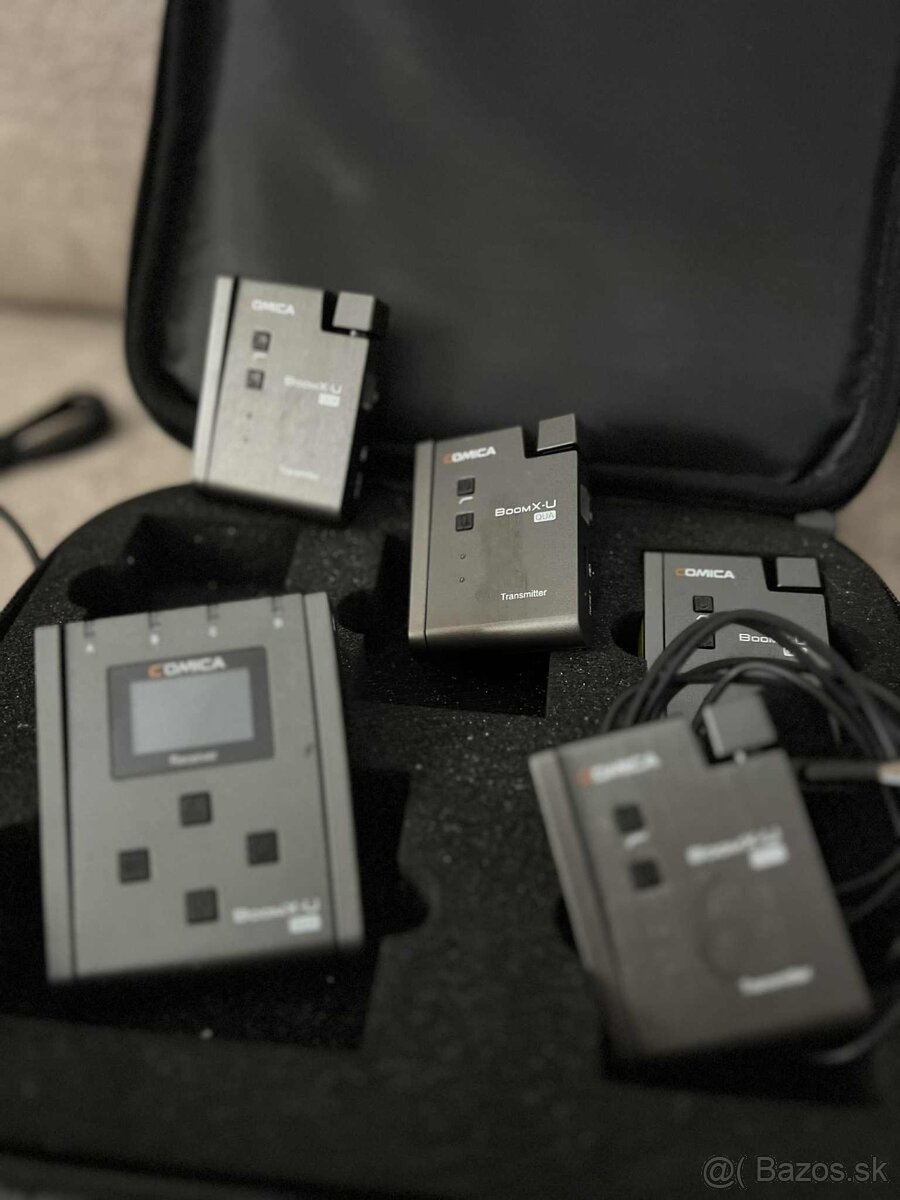 Comica BoomX-U QUA bezdrátový mikrofon na video, mikroporty - 2