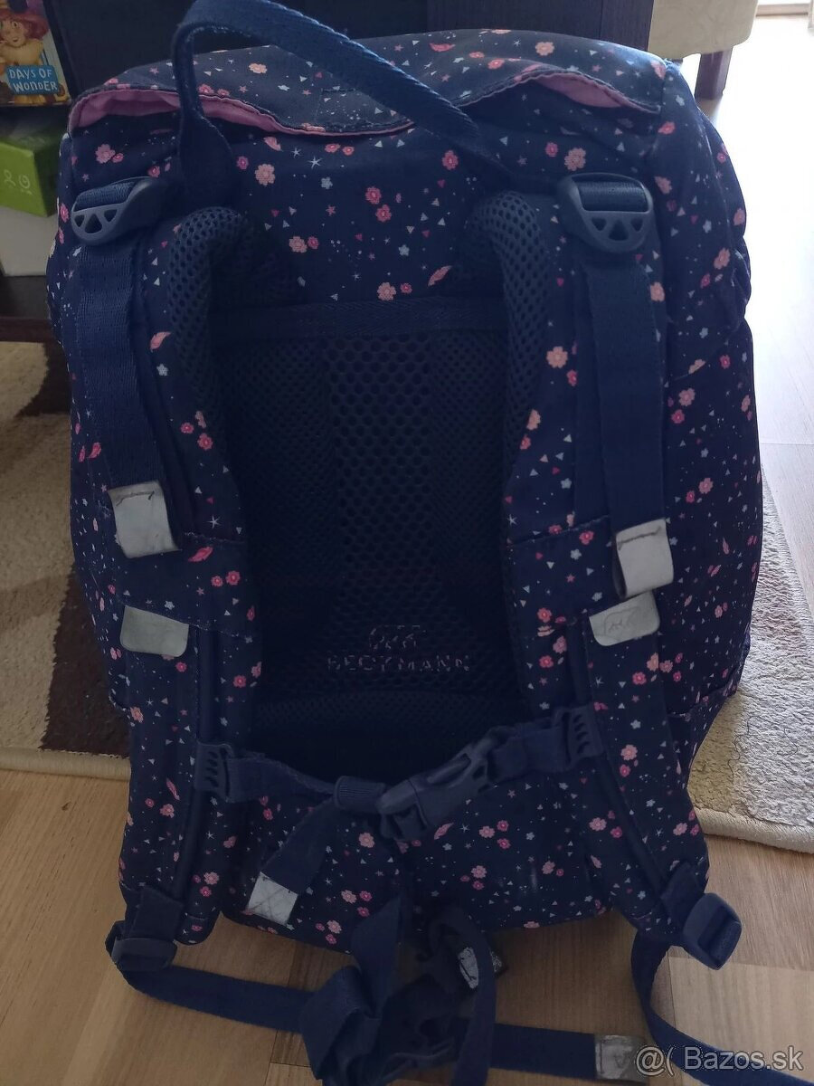 Skolska taska Beckmann Blue Forest Deer - 2